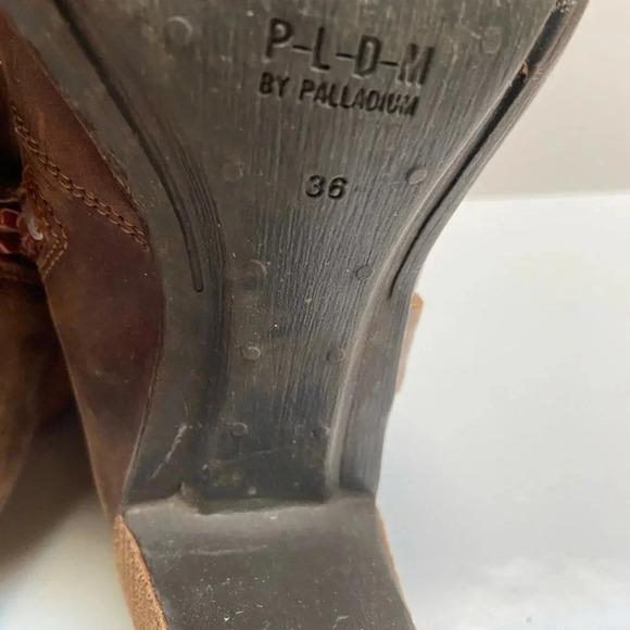Palladium P-L-D-M Stony CSR Heel Leather Ankle Boot Womens Shoes Sz 36/ usa 5.5 - Picture 12 of 13